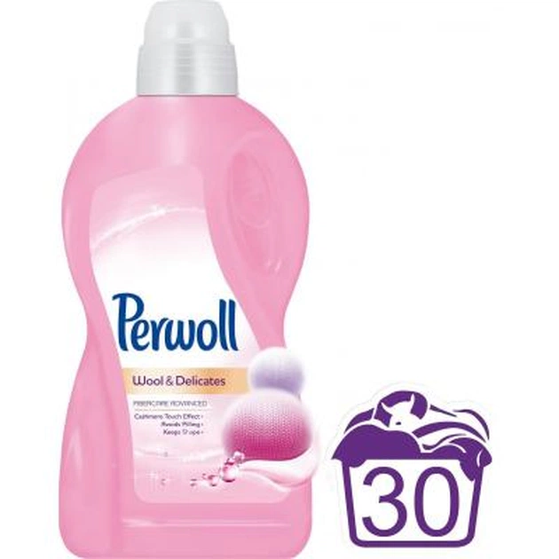Гель для прання Perwoll Advanced Silk and Wool 1.8 л (9000101327861) - изображение 1