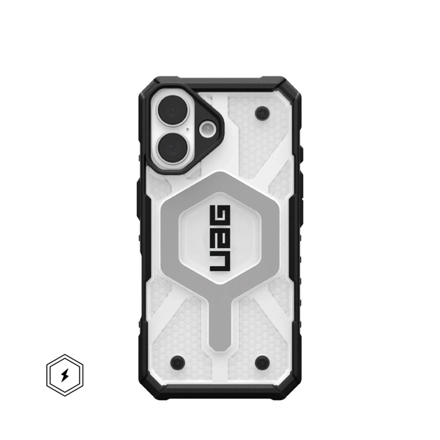 Чехол для мобильного телефона UAG iPhone 16 Pathfinder Clear Magsafe Ice (114466114343) - изображение 1