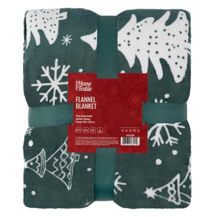 Плед Ardesto Christmas Flannel 160х200см, 100% поліестер, ялинки (ART0128PB) зображення 1