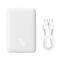 Батарея універсальна Baseus Wireless Magnetic Mini 10000mAh 20W, White (PPCX030002\PPCXM10) (P10022100212-00) - зменшене зображення 8