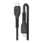 Дата кабель USB-C to Lightning 1.0m AR88 3A Black Armorstandart (ARM65287) - зменшене зображення 1