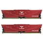 Модуль пам'яті для комп'ютера DDR4 32GB (2x16GB) 3200 MHz T-Force Vulcan Z Red Team (TLZRD432G3200HC16CDC01) - зменшене зображення 3