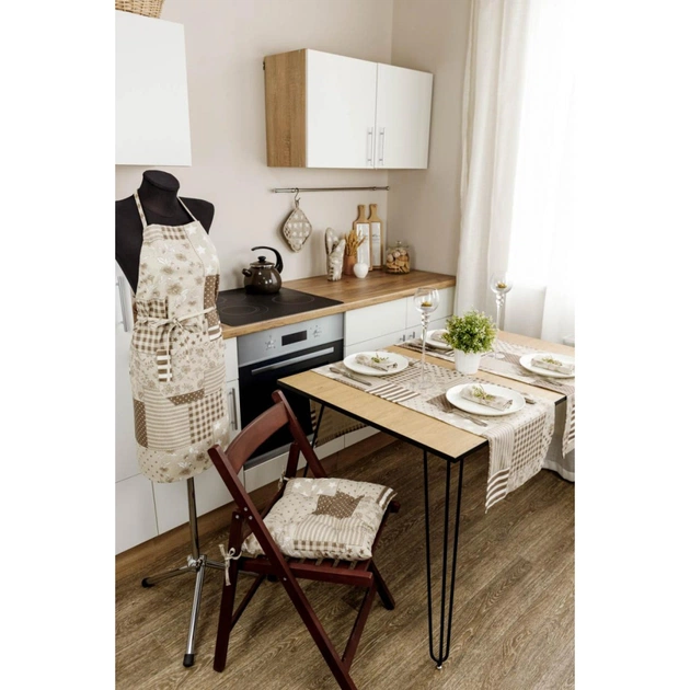 Фартух Прованс Печворк беж (031636) - picture 4