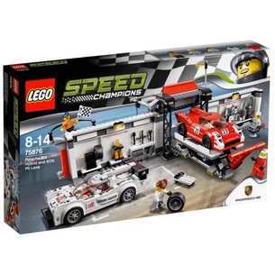 Конструктор LEGO Speed Champions Porsche Hybrid and K Pit Lane (75876) зображення 1