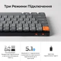 Клавіатура Keychron K3 Max Gateron Brown Switch RGB UA Black (K3M-H3-UA) - зменшене зображення 10