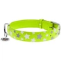 Нашийник для тварин WAUDOG Glamour з QR паспортом "Зірочка" L Ш 35 мм Д 46-60 см салатовий (35885) - зменшене зображення 2