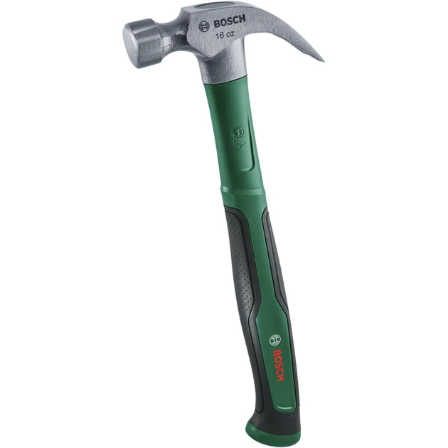 Молоток Bosch слюсарний 450г 33см руків'я скловолокно (1.600.A02.ZA2) - зображення 1