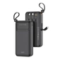 Універсальна мобільна батарея XO PR279 20000mAh 10W Black - зменшене зображення 2