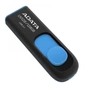 USB флеш накопичувач ADATA 128GB UV128 Black/Blue USB 3.1 (AUV128-128G-RBE) - зменшене зображення 3