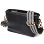 Сумка Vintage На плече з натуральної шкіри Чорна (22080) - зменшене зображення 1