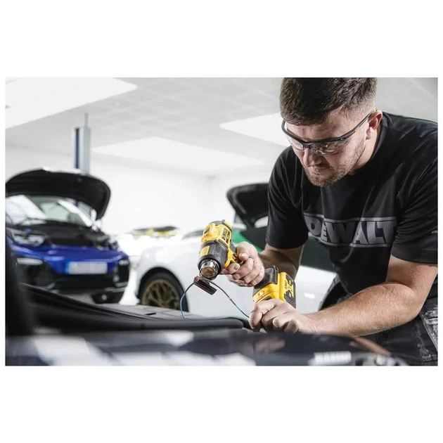 Будівельний фен DeWALT 18В, 290 - 530 °C, 0.5 кг (без АКБ та ЗП) (DCE530N) - picture 8