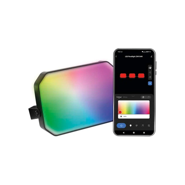 Прожектор EMOS ZIW181R 4 Вт RGBIC WIFI (ZIW181R) - picture 1
