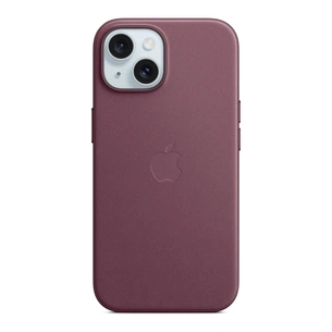 Чохол до мобільного телефона Apple iPhone 15 FineWoven Case with MagSafe Mulberry (MT3E3ZM/A) зображення 1