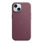 Чохол до мобільного телефона Apple iPhone 15 FineWoven Case with MagSafe Mulberry (MT3E3ZM/A) - зменшене зображення 1