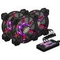 Набор Frime RGB-вентиляторов + Fun hub + ДУ Frime Iris Flicker KIT (IRISFLICKERKIT) - уменьшенное изображение 7
