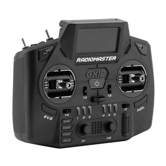 Пульт управління для дрона RadioMaster GX12 radio ExpressLRS Edge XT M2 (HP0157.0094-BLK) - зображення 3