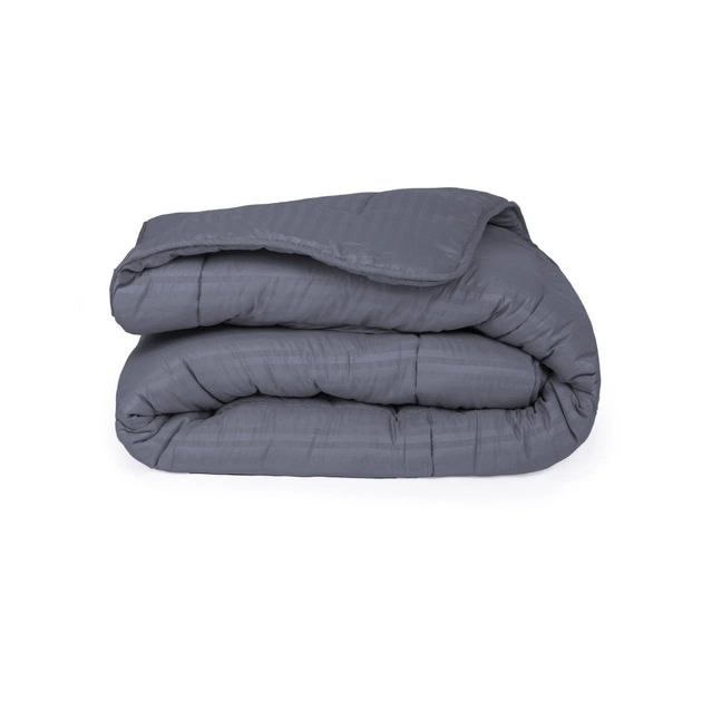 Ковдра MirSon зимова Шовкова Супер Тепла №9003 Eco Light Gray 220x240 см (2200005993521) - зображення 1