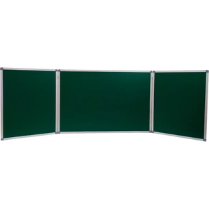 Шкільна дошка Sector офісна, комбінована, магнітна, крейдяно-маркерна 300 х 100 см (КМ3010) зображення 1