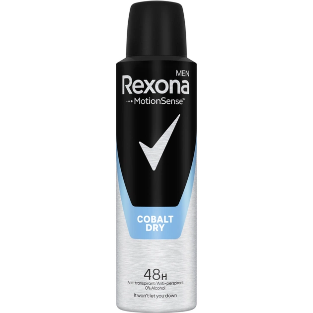 Антиперспірант Rexona Men Кобальт 150 мл (4000388669000) - зображення 1