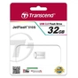 USB флеш накопичувач Transcend JetFlash 510, Silver Plating (TS32GJF510S) - зменшене зображення 4