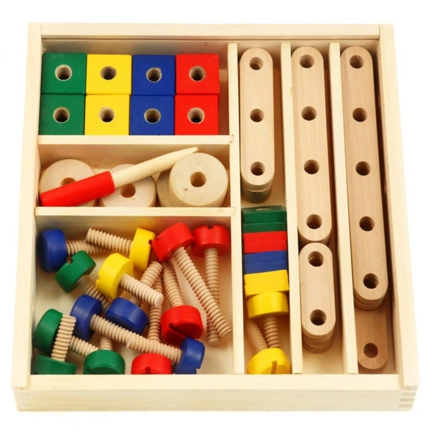Конструктор Viga Toys деревянный (50490) - зображення 1