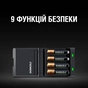 Зарядний пристрій для акумуляторів Duracell CEF27 + 2 rechar AA1300mAh + 2 rechar AAA750mAh (5001374) - зменшене зображення 5