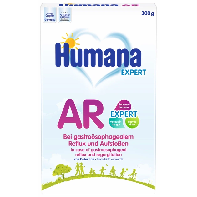 Дитяча суміш Humana AR Expert молочна Спеціальна У разі зригування 400 г (4031244720580) - зображення 1
