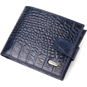 Портмоне Canpellini З натуральної шкіри Синє (21883) зображення 1