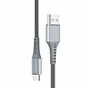 Дата кабель USB 2.0 AM to USB-C 1.2m Grey Grand-X (FC-12G) - зменшене зображення 1