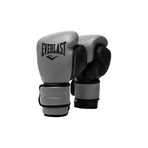 Боксерские перчатки Everlast PowerLock Boxing Training Gloves P00002307 сірий, чорний 16 унцій (009283608552) изображение 1