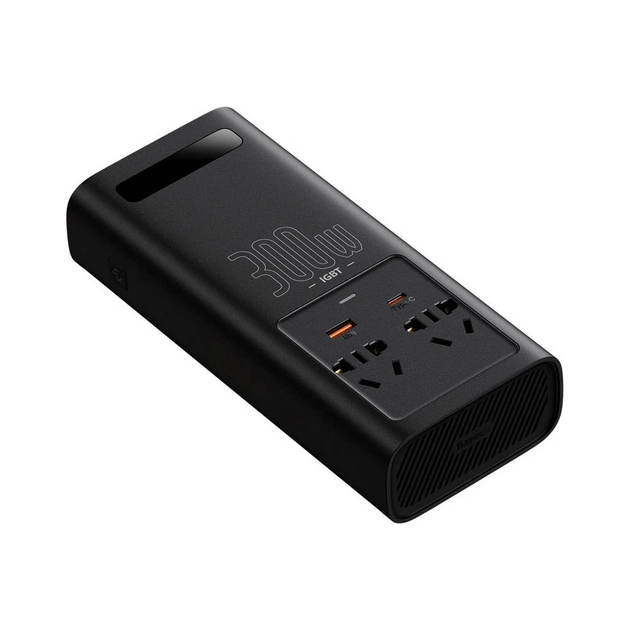 Автомобільний інвертор 12V/220V 300W IGBT Baseus In-car Inverter Baseus (CGNB010101) - зображення 3