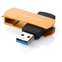 USB флеш накопичувач eXceleram 64GB P2 Series Gold/Black USB 3.1 Gen 1 (EXP2U3GOB64) - зменшене зображення 2