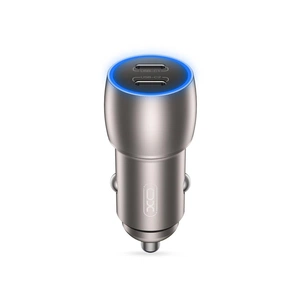 Зарядний пристрій XO CC51 2 Type-C PD (40W) Black (XO-CC51-BK) зображення 1