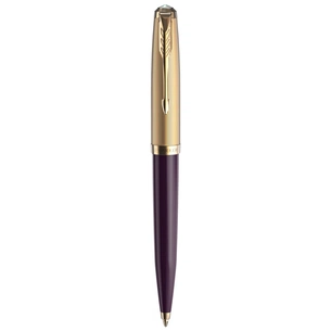 Ручка кулькова Parker 51 Deluxe Plum GT BP (57 132) изображение 1