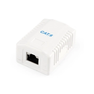 Комп'ютерна розетка Cablexpert RJ45x1 FTP, cat.6 (NCAC-1F6-01) зображення 1