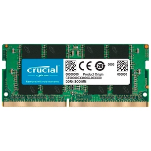 Модуль пам'яті для ноутбука SoDIMM DDR4 16GB 3200 MHz Micron (CT16G4SFRA32AT) зображення 1