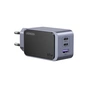 Зарядний пристрій Ugreen 3xUSB 65W (2xUSB-C+USB-A) Gan Nexode Fast Charger Grey X553 (35042) - зменшене зображення 1