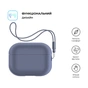 Чохол для навушників Armorstandart Silicone Case with straps для Apple Airpods Pro 2 Dark Purple (ARM68611) - уменьшенное изображение 2