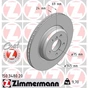 Гальмівний диск ZIMMERMANN 150.3480.20 - зменшене зображення 1