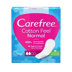 Щоденні прокладки Carefree М'якість бавовни з Алое 56 шт. (3574661486307) зображення 1