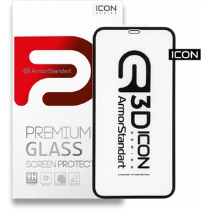 Скло захисне Armorstandart Icon 3D Apple iPhone 11/XR Black (ARM55979-GI3D-BK) зображення 1