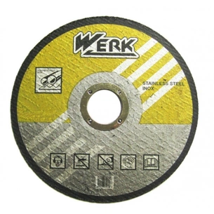 Круг відрізний Werk по металу 180х1,6х22,23мм (34010) зображення 1