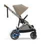Коляска Cybex Eezy S Twist+ 2 TPE B Almond Beige (з бампером) (524000127) - зменшене зображення 2