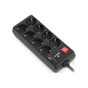 Мережевий подовжувач REAL-EL RS-PROTECT 805 5m, black (EL122300043) - зменшене зображення 8