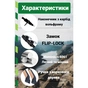 Палиці для скандинавської ходи PowerPlay 9104 Lykke Black/Green 80-135 см (PP_9104_LYKKE) - уменьшенное изображение 9