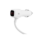 Зарядний пристрій HOCO 2xUSB 10.5W + 3x car socket silver (6957531050896) - зменшене зображення 2