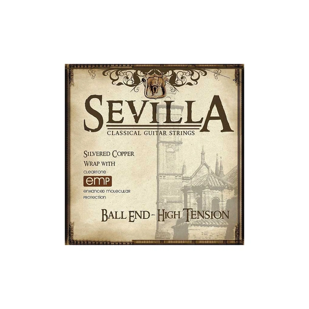 Струны для гитары Cleartone Sevilla Ball End High Tension (8452) - изображение 1