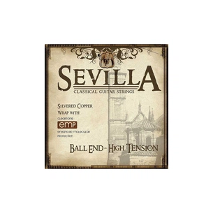 Струни для гітари Cleartone Sevilla Ball End High Tension (8452) зображення 1