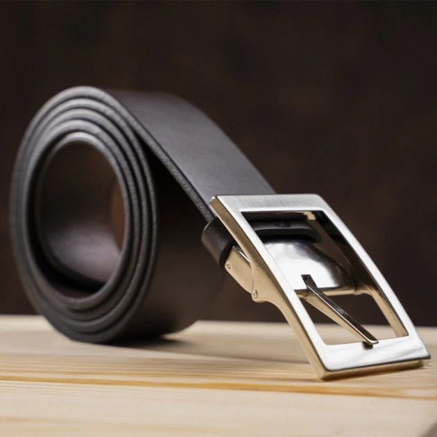 Ремінь Grande Pelle Шкіряний Коричневий (00242) - зображення 8