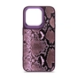 Чохол до мобільного телефона Harder Genuine Snake Apple iPhone 14 Pro Dark Purple (ARM76788) - зменшене зображення 1